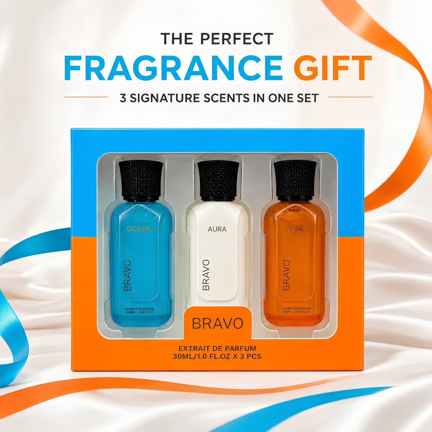 Bravo Gift Set - Vibe + Aura + Ocean
