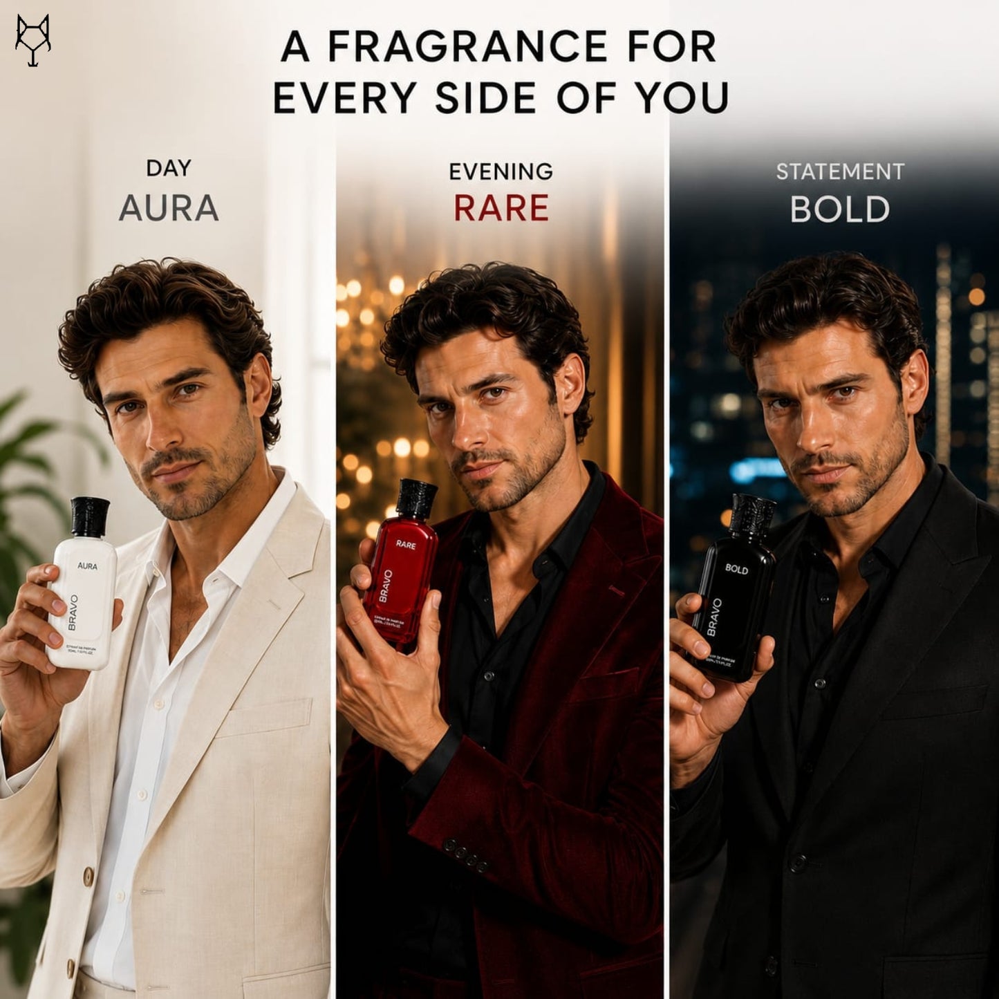 Bravo Gift Set - Bold + Aura + Rare